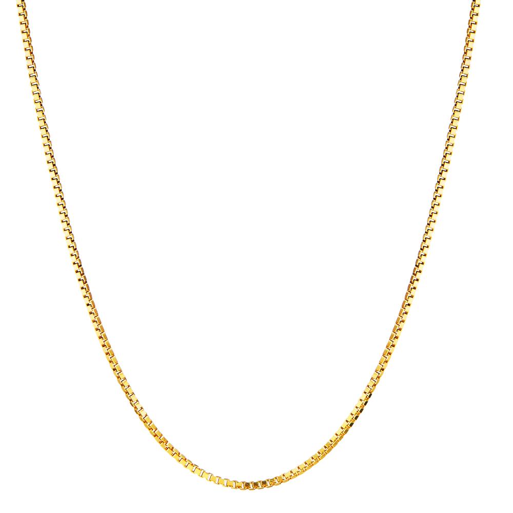 Venezianer-Halskette 750/18 K Gelbgold  60 cm