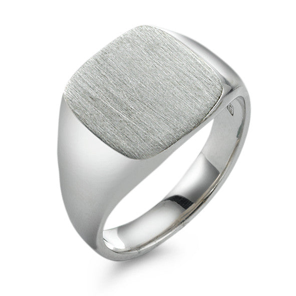 Fingerring Silber rhodiniert