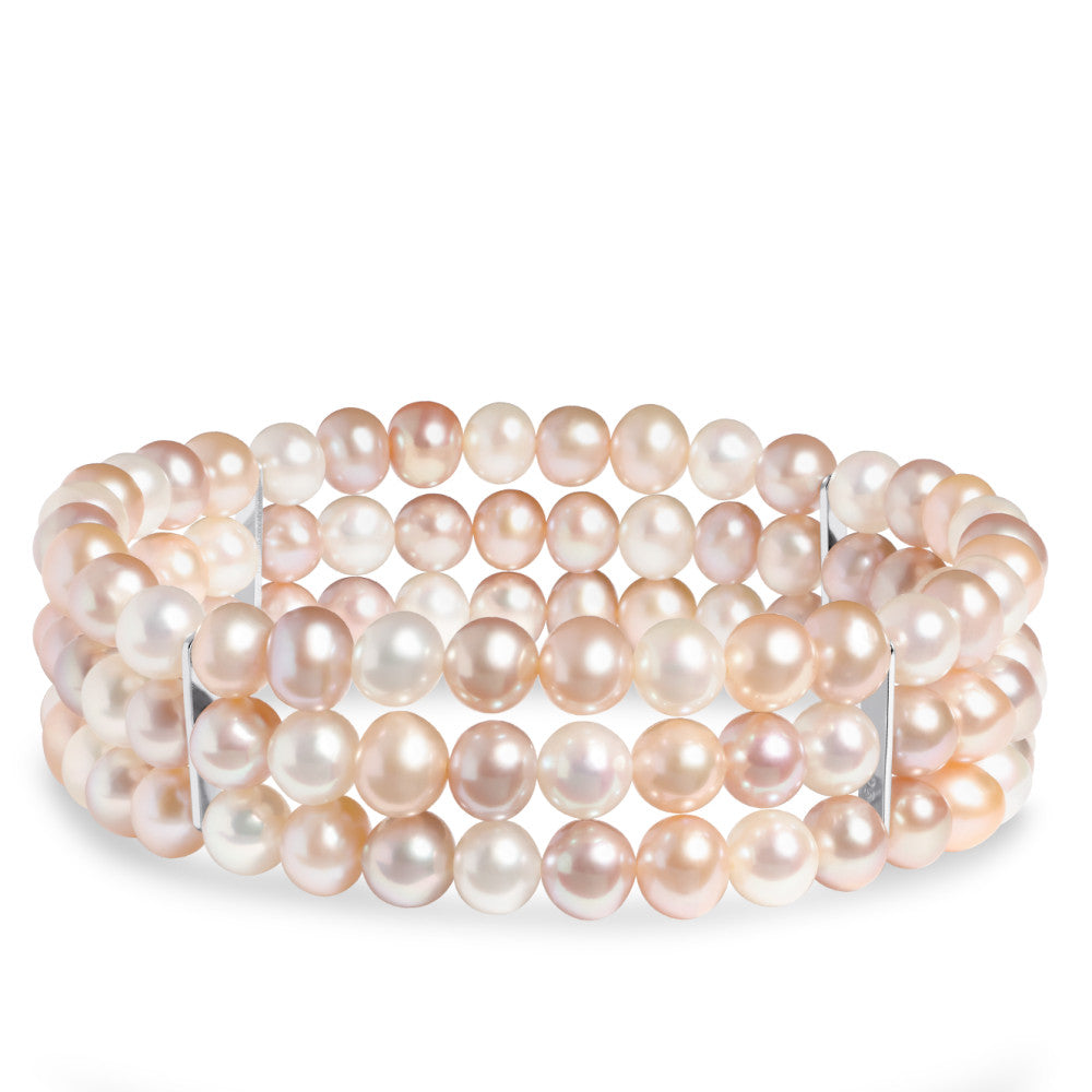 Bracelet 925 perles de culture