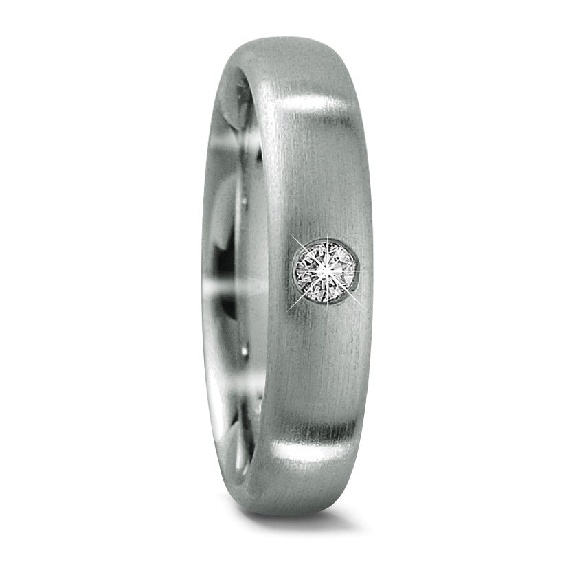 Partnerring 950 Platina Diamant 0.05 ct, tw-if