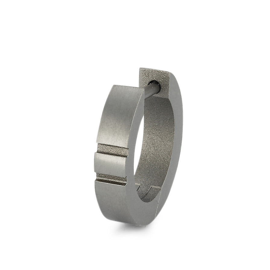 Scharnier oorring 1 stuk Titanium