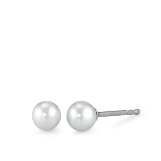 Ohrstecker Silber rhodiniert shining Pearls