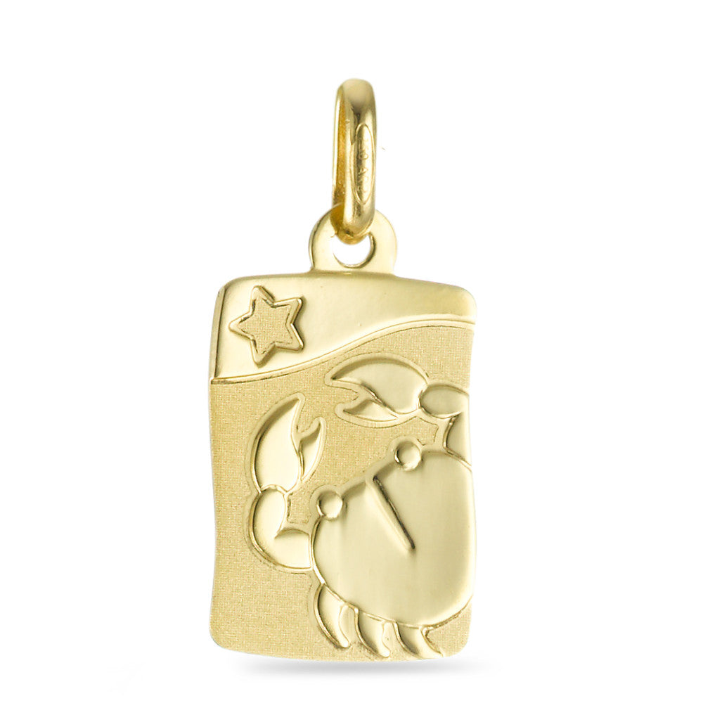 Pendentif Or jaune 18K Signe Astrologique Cancer