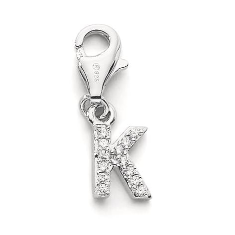 Charms Silber Zirkonia 3 Steine