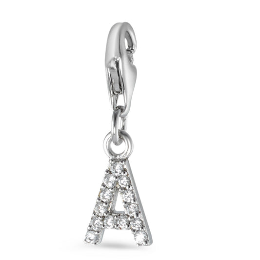 Charms Argent Zircone 3 Pierres