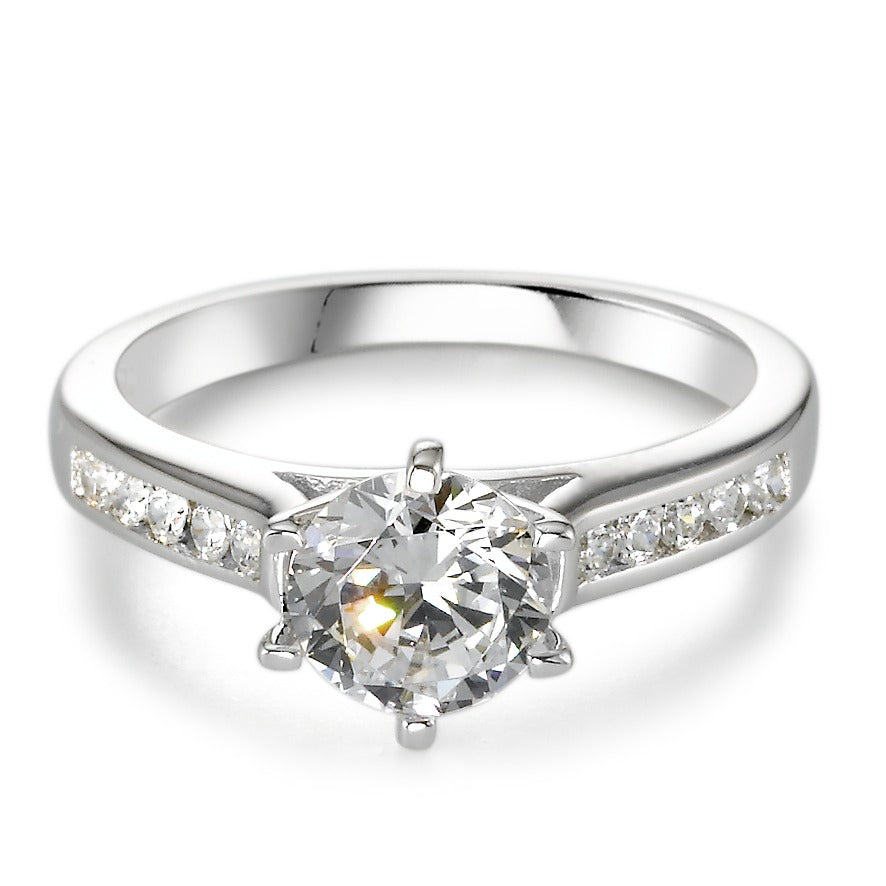 Bague solitaire Argent