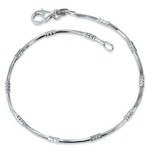 Armband Zilver Gerhodineerd 18 cm