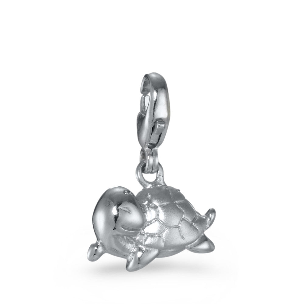 Charms Argent Rhodié Tortue