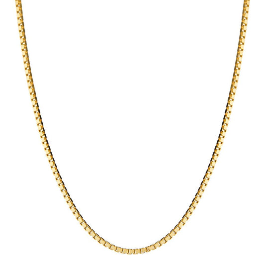 Venezianer diamantiert-Halskette 750/18 K Gelbgold  45 cm