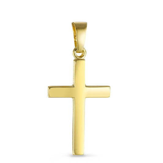 Pendentif Or jaune 9K Croix