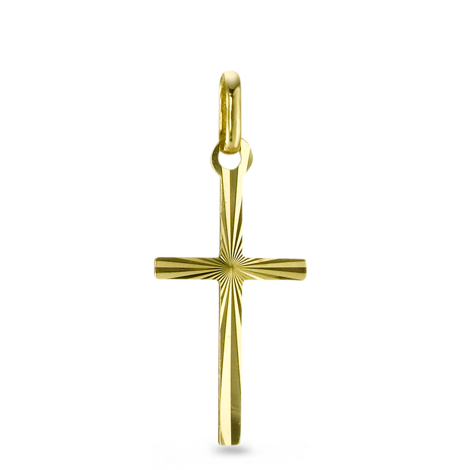 Pendentif Or jaune 750/18 K Croix