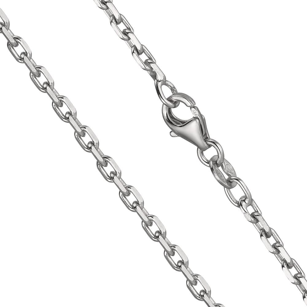 Halskette Silber rhodiniert Ø2.5 mm