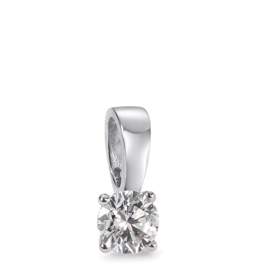 Pendentif Or blanc 18K Diamant blanc, 0.05 ct, brillant, w-si