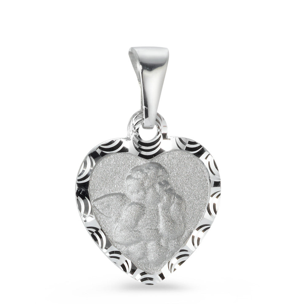 Pendentif Argent Rhodié Ange gardien