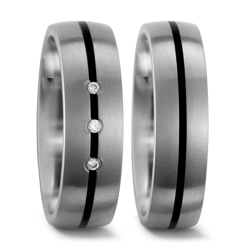 Partnerring Titanium, Keramiek