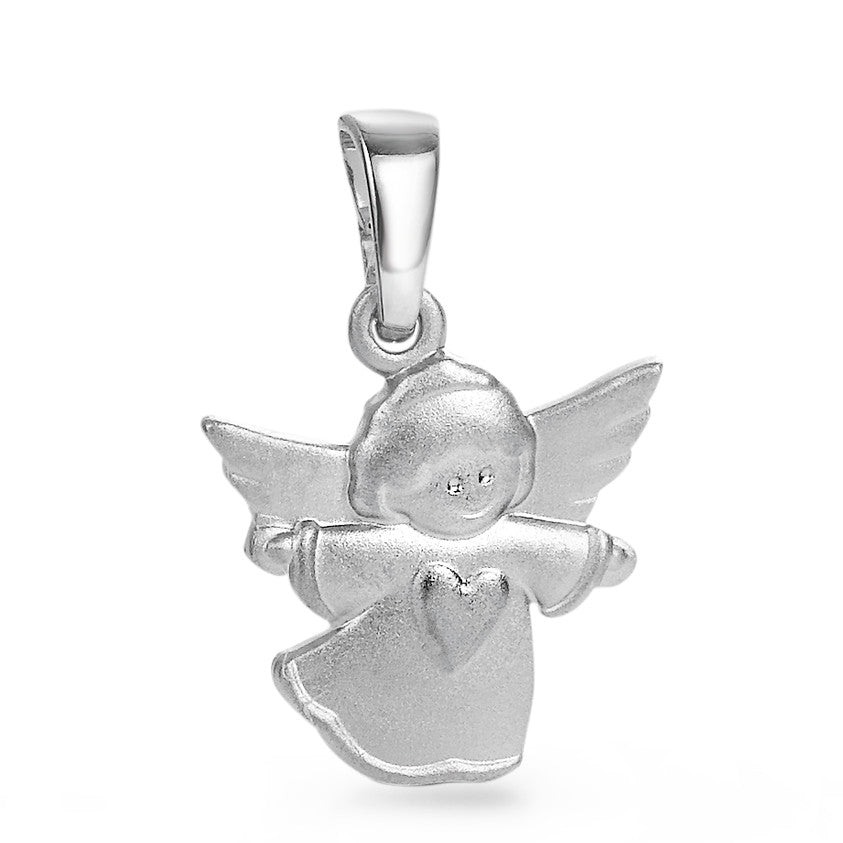 Pendentif Argent Rhodié Ange