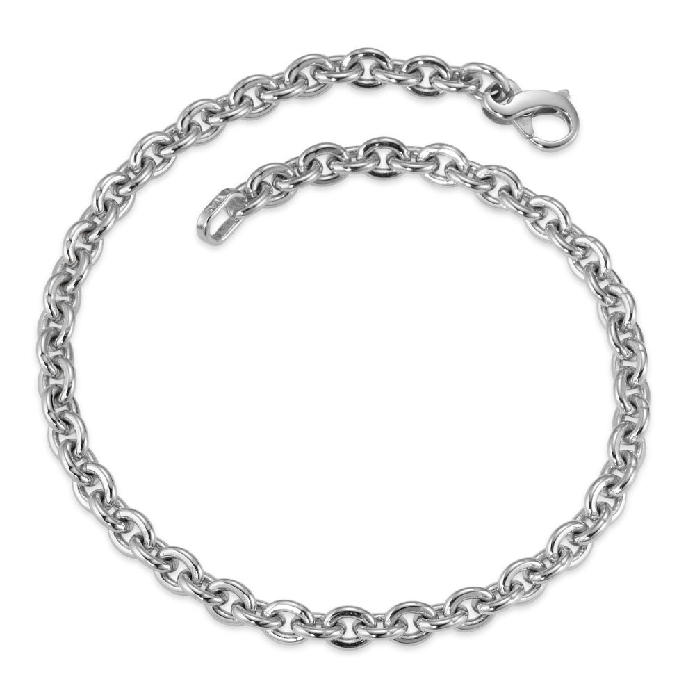 Armband 375/9K witgoud 19 cm Ø4 mm