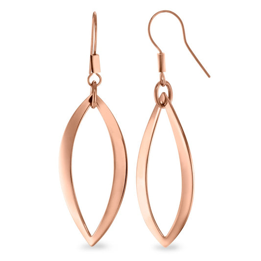 Pendant d'oreilles Acier inoxydable rosé PVD