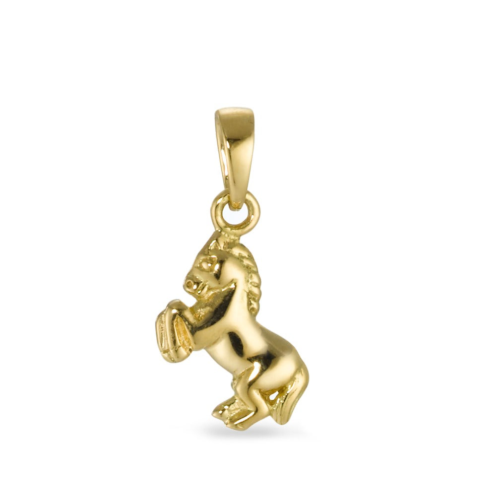 Pendentif Or jaune 18K Cheval