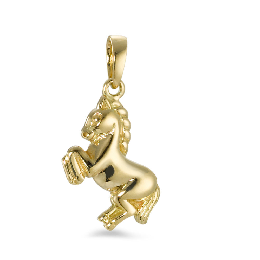 Pendentif Or jaune 18K Cheval