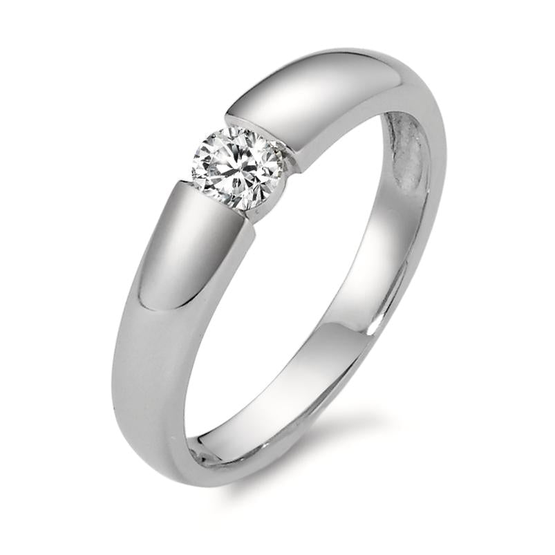 Solitär Ring 950 Platin Diamant 0.20 ct, vsi