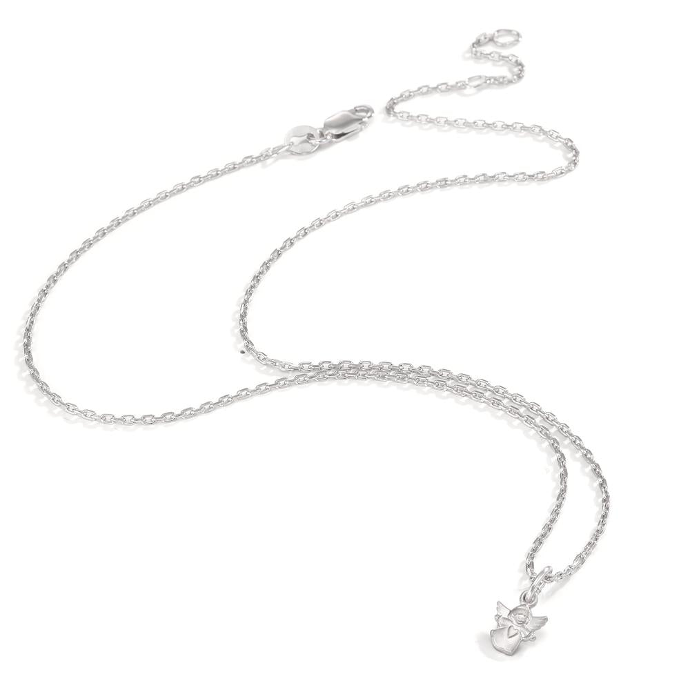 Collier met hanger Zilver Gerhodineerd Beschermengel 36-38 cm