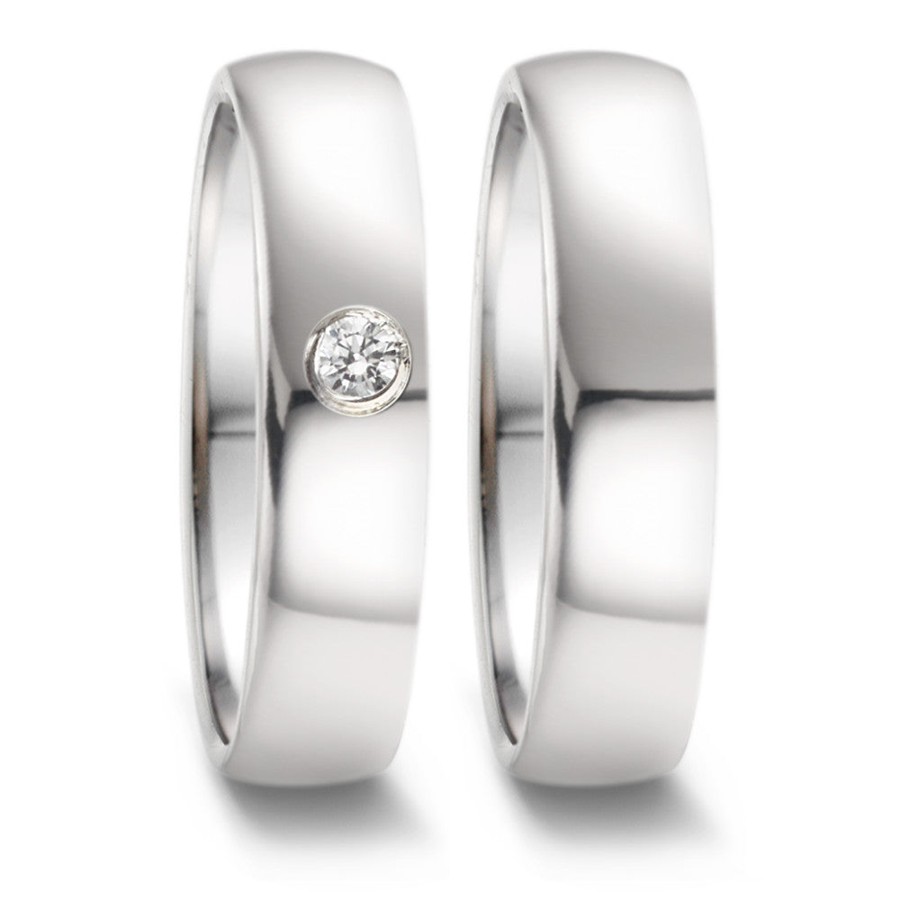 Partnerring Silber