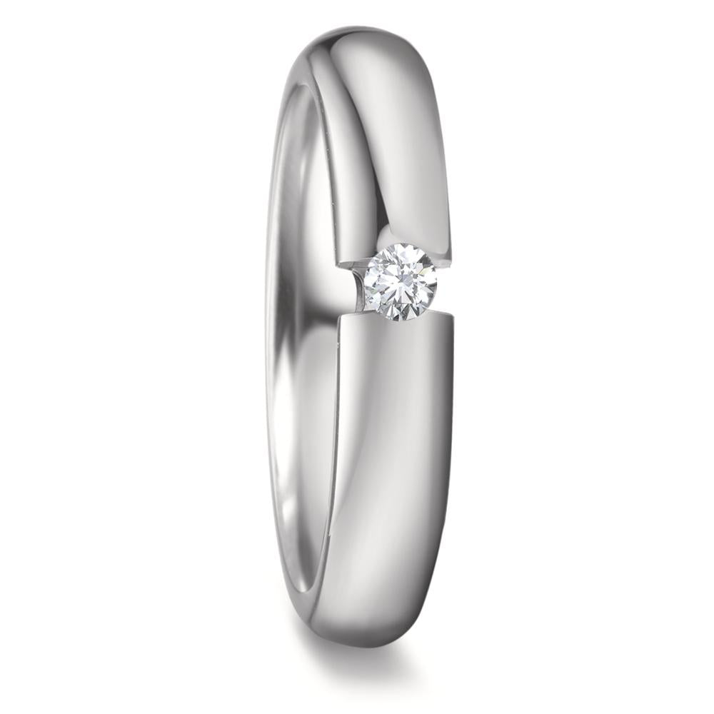 Partnerring Titanium Diamant 0.05 ct, w-si