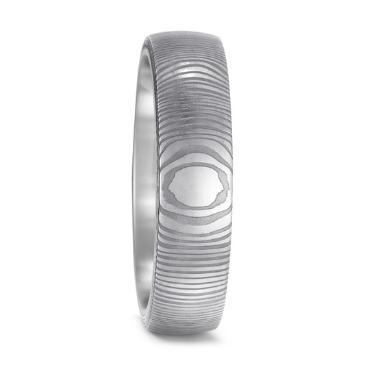 Partnerring Damaststaal, Titanium