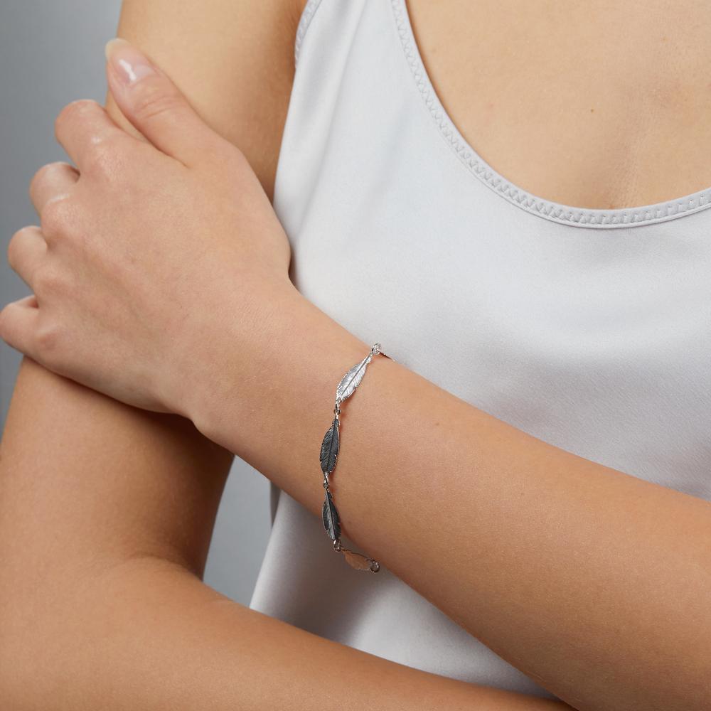 Armband Silber rhodiniert verstellbar