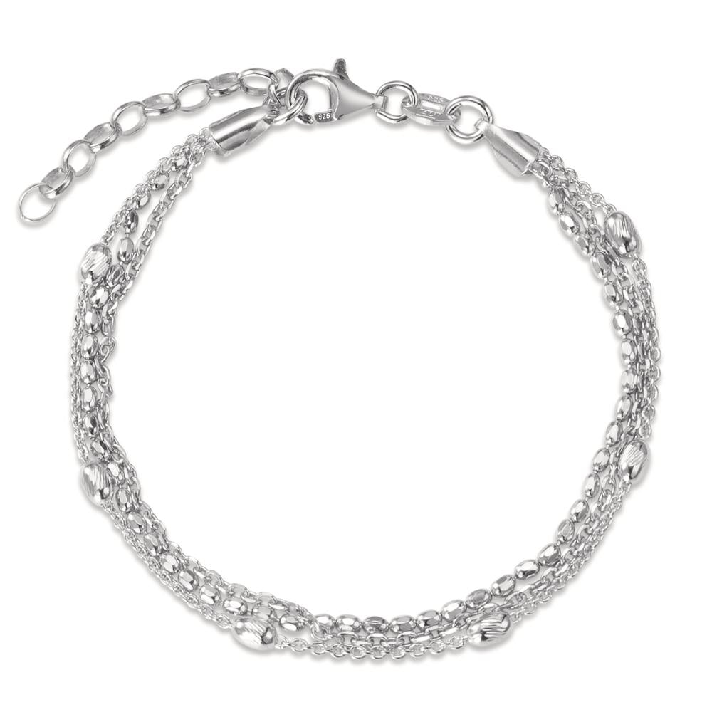 Armband Silber rhodiniert verstellbar