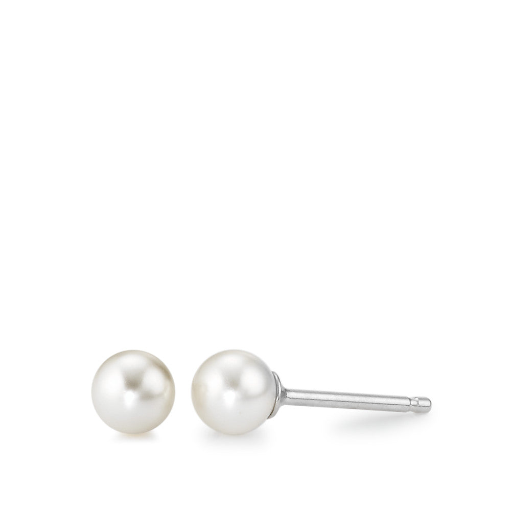 Ohrstecker Silber rhodiniert shining Pearls