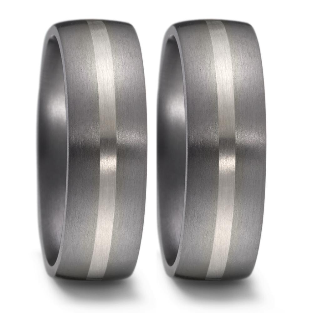 Partnerring 999 Tantaal, 500 Palladium