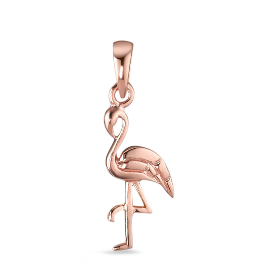 Anhänger Silber rosé vergoldet Flamingo