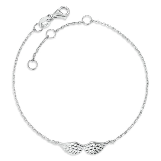 Armband Zilver Gerhodineerd Vleugel 16-19 cm