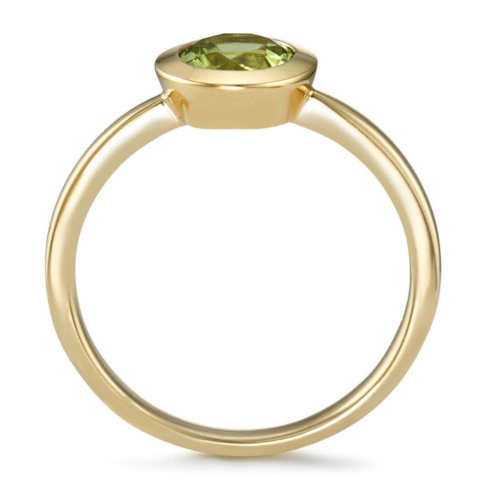 Bague Or jaune 18K Péridot