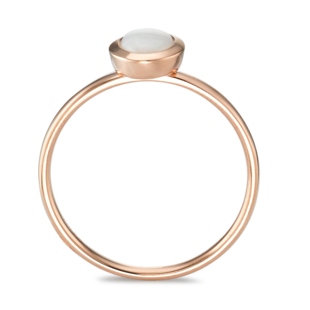 Ring 750/18 krt rood goud Opaal