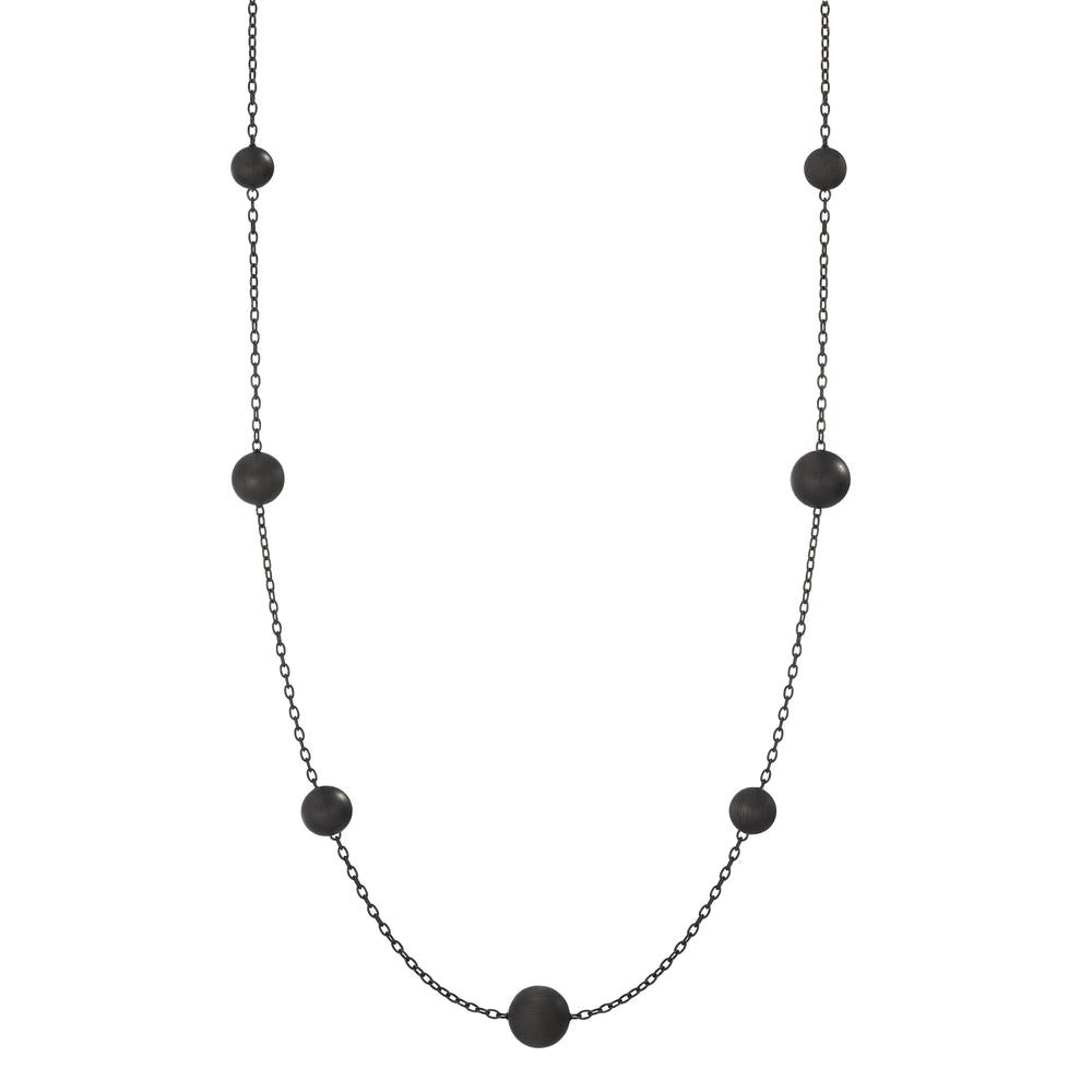 Collier Roestvrijstaal, Carbon 70 cm