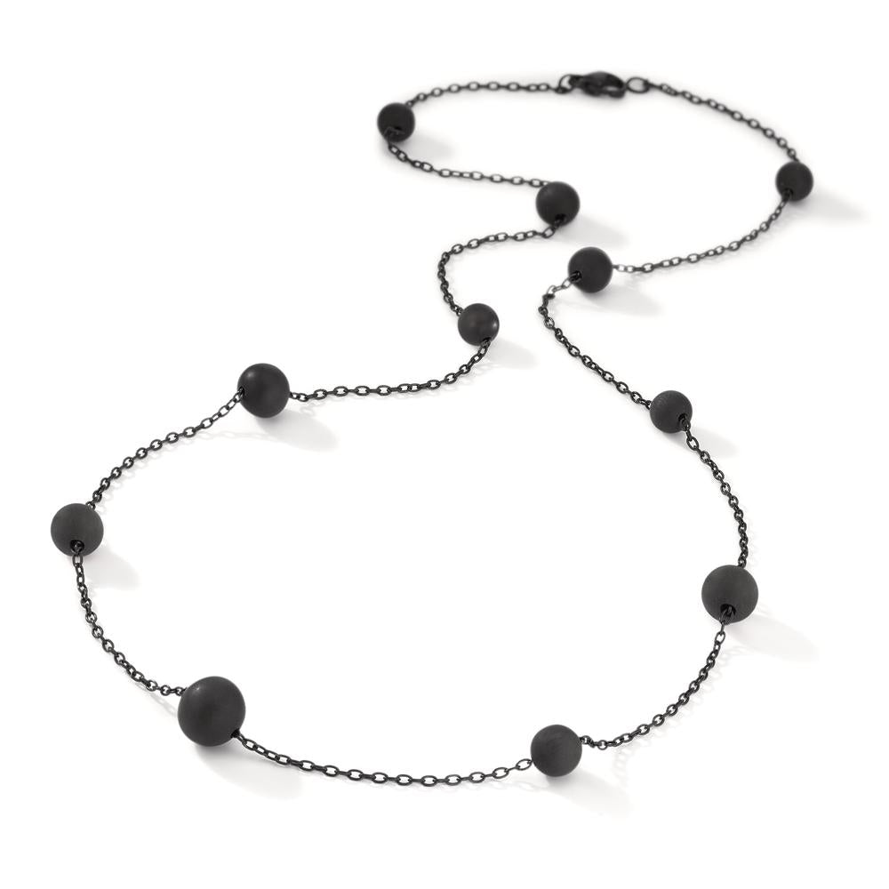 Collier Roestvrijstaal, Carbon 70 cm