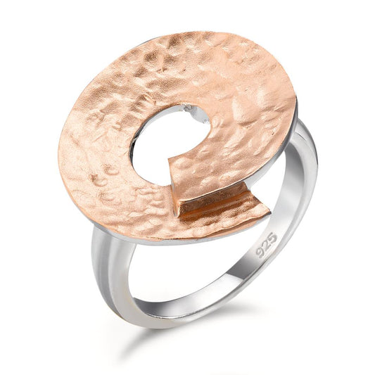 Ring Zilver Rosé Gerhodineerd Ø20 mm