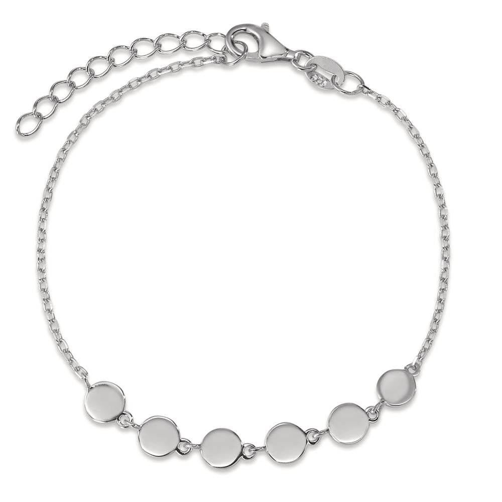 Bracelet Argent Rhodié 16-19 cm