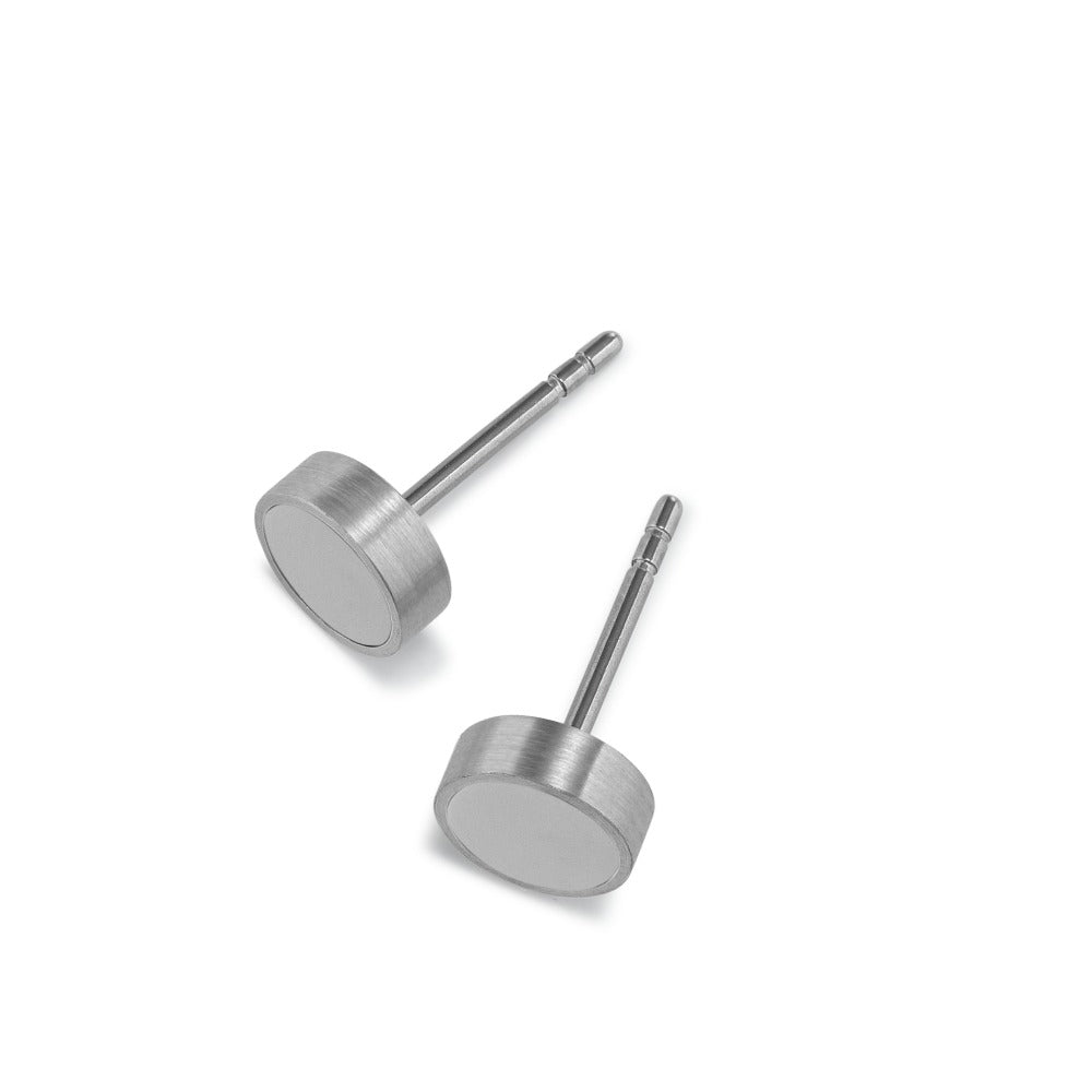 Clous d'oreilles Acier inoxydable Ø7 mm