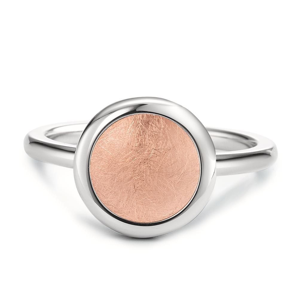 Fingerring Edelstahl rosé IP beschichtet Ø12 mm