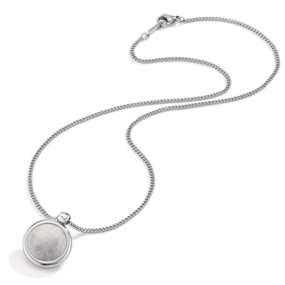 Chaînette avec pendentif Acier inoxydable 42 cm Ø18 mm