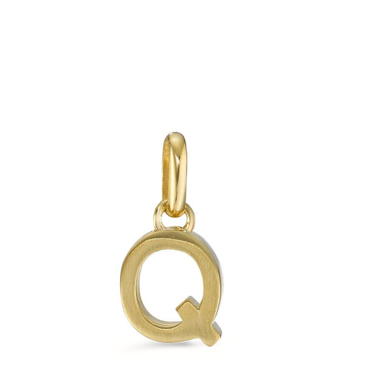 Pendentif Argent jaune Plaqué or Ø6.5 mm