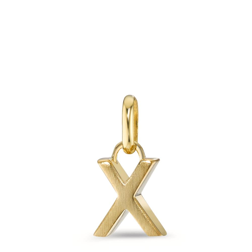 Pendentif Argent jaune Plaqué or Ø6.5 mm