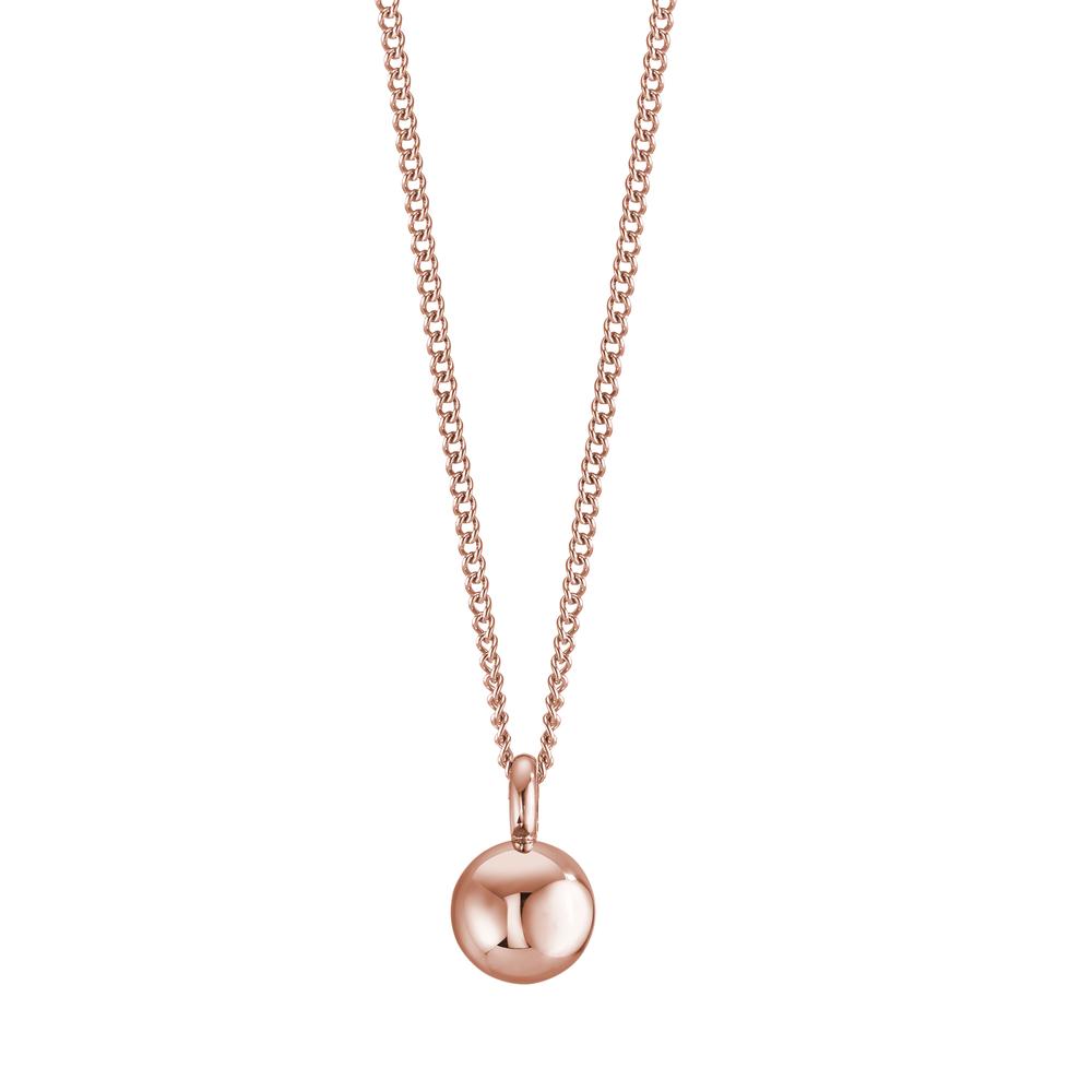 Collier Acier inoxydable rosé PVD 45 cm Ø8 mm