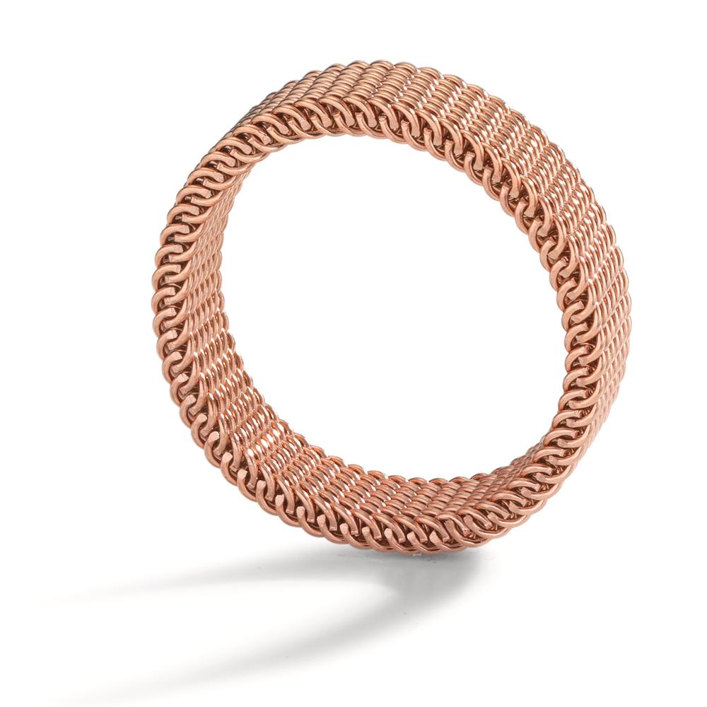 Bague à superposer Acier inoxydable rosé PVD