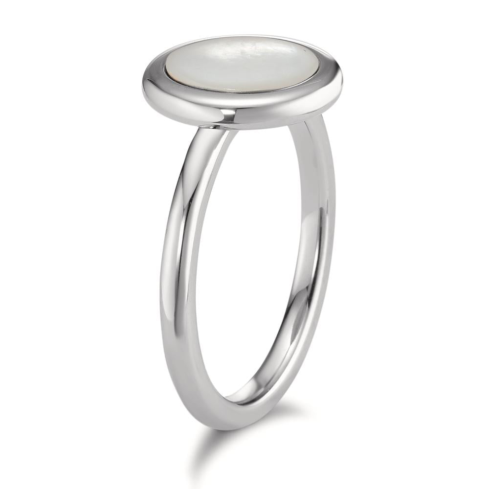 Bague Acier inoxydable nacre Ø12 mm