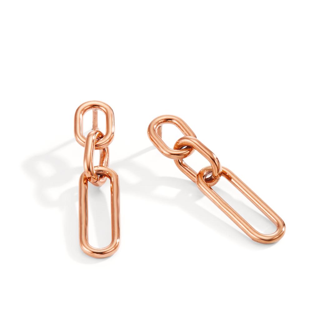 Pendant d'oreilles Acier inoxydable rosé PVD